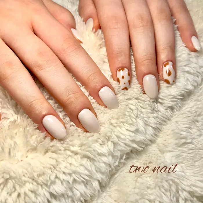 White Beige ネイルサロン 自宅サロン 和歌山市 Wakayama Wa Two Nail所属 Two Nailのネイル デザイン ミニモ