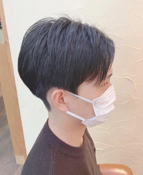 ナチュラルセンターパート ツーブロック無しでもカッコいいセンターパート出来ます Lucido Style Global D所属 ショートヘアなら 山口のヘアカタログ ミニモ