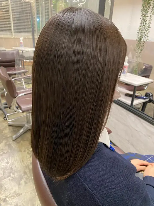 縮毛矯正 Arts Lita所属 透明感カラー 伊藤志帆のヘアカタログ ミニモ