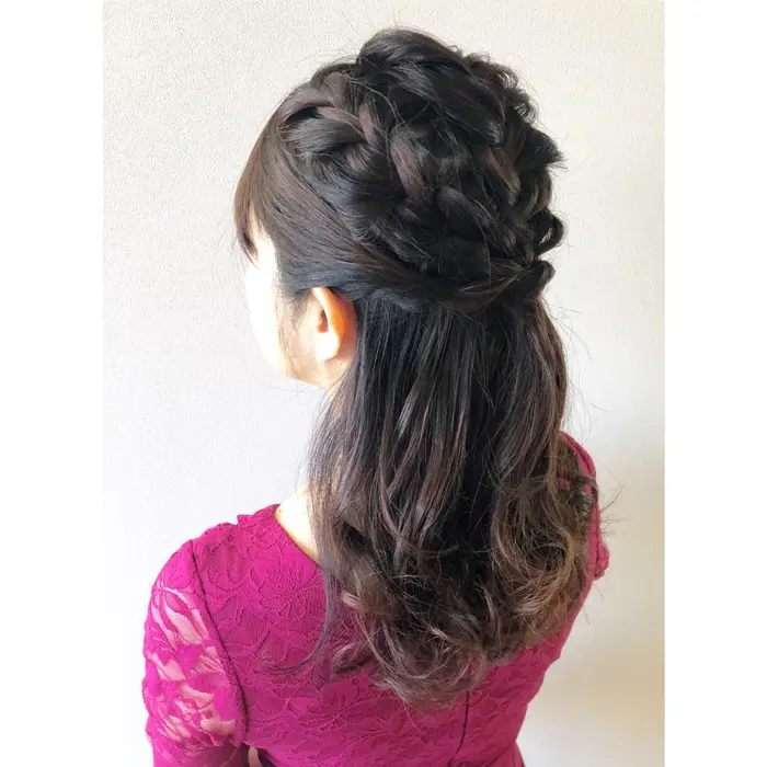 パーティーヘアアレンジ Style成城所属 ママ美容師 マリンさんのヘアカタログ ミニモ