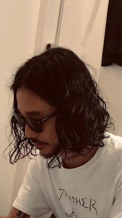 メンズセミロングパーマ Hair Works Bona所属 岩村 逸夢のヘアカタログ ミニモ