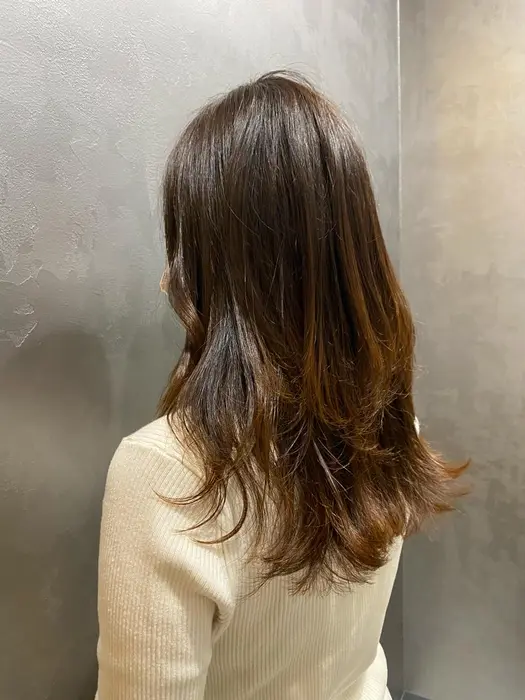 ロングレイヤースタイル Inity所属 田邉 真麻のヘアカタログ ミニモ