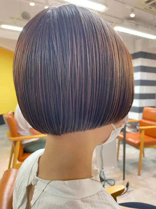 前上がりショートボブ Lmano所属 村田 慶吾のヘアカタログ ミニモ