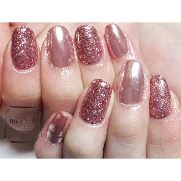 パラジェル フィルイン 一層残し Nailstagram Nailart Naildes Rian Nail Salon School 昭島 リアンネイル 所属 Rian Nailのネイルデザイン ミニモ