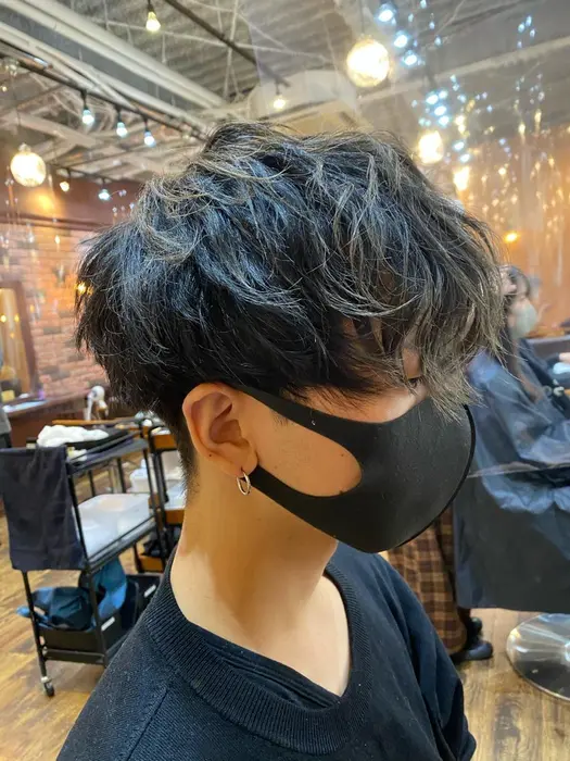 無造作前下がり ベースの前下がりの切り方が美しければ 癖があってもかっこよくなります Ciel所沢プロぺ通り店所属 トミカワ カアトのヘアカタログ ミニモ