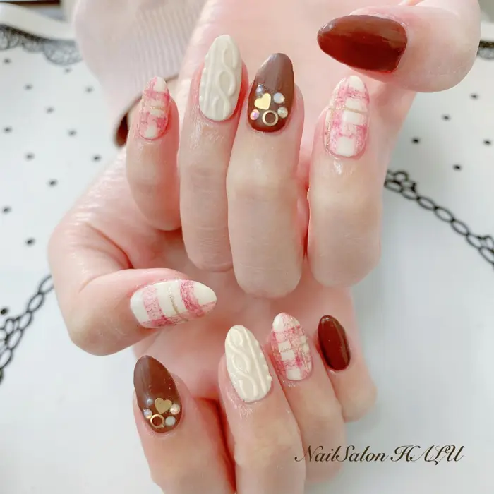 ブランケットネイル Nail Salon Halu所属 古屋 早織のネイルデザイン ミニモ