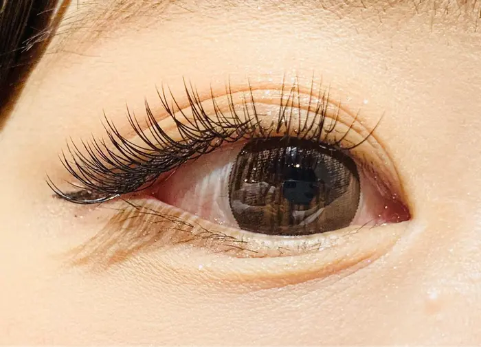 シルク160本 全体11mm 11mmだと本数を増やしても濃くなりすぎず自然なボリューム感が出せま Eyelash Salon F所属 中村 彩香の マツエクデザイン ミニモ