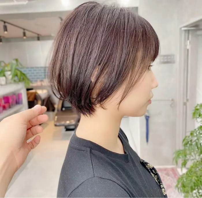 大人かわいいショートボブ 今週9日8 30 カットのみ 12日19 30 カットorカットカラー Vie所属 ショート ボブの 似合わせカット 韮澤の ヘアカタログ ミニモ