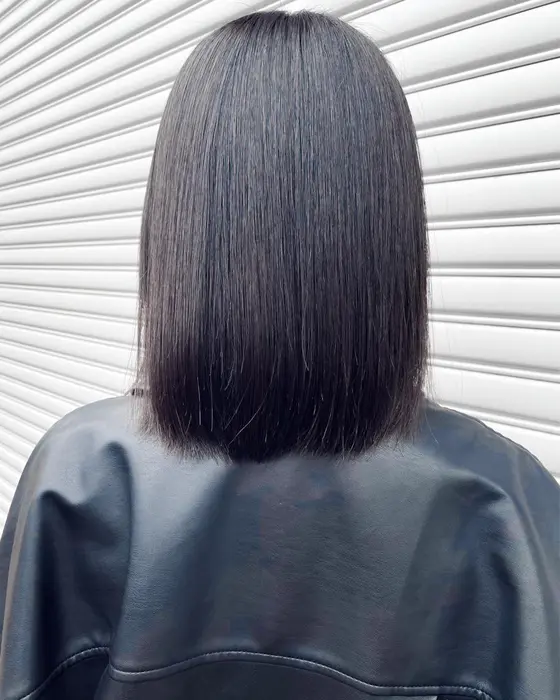 ナチュラルな縮毛矯正です 伸びてきた時に馴染みやすいです Amani En所属 ムラカミ リオのヘアカタログ ミニモ