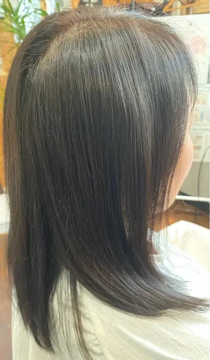 リタッチカラー 全体矯正 240分 25 010 どこよりも傷まないカラー剤と矯正剤を日々研究 何 ベリー篠ケ瀬支店所属 藤村 浩人のヘア カタログ ミニモ