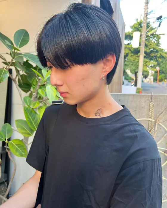 Wom所属 メンズウルフ 下北沢 のヘアカタログ ミニモ