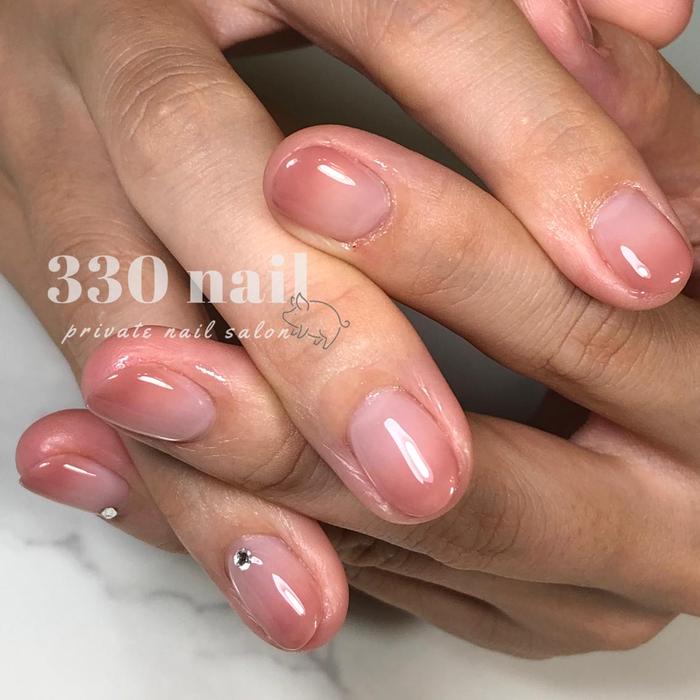 Mao Gel10本カラグラ ストーンサービス 330 Nail所属 330 Nailのネイルデザイン ミニモ Mao Gel10本カラグラ ストーンサービス 330 Nail所属 330 Nailのネイルデザイン ミニモ