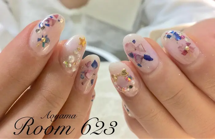 アート自由 時間制限ナシ ジェルネイル放題 8000 ミニモ限定 早割予約 8000 65 青山room623所属 青山ルーム623 Akiの ネイルデザイン ミニモ