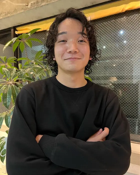 メンズボブスパイラルパーマ Ao 原宿 表参道所属 ハイトーン メンズパーマ匠真のヘアカタログ ミニモ