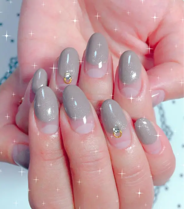 まるフレンチ Amy Nail所属 ᵕ Amy Nailのネイルデザイン ミニモ