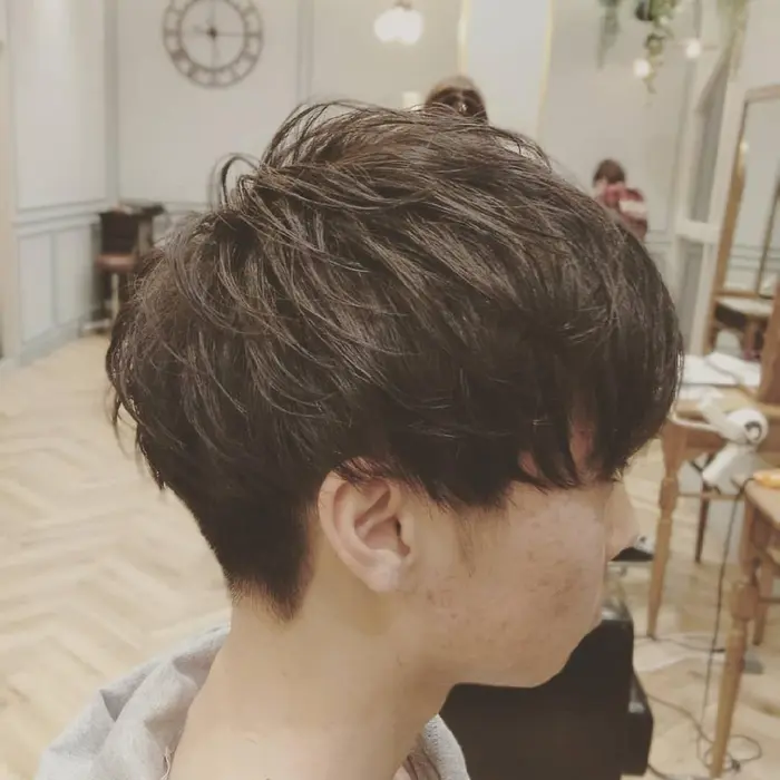 刈り上げマッシュレイヤー スタイリング剤はナカノ6番です Bearea Ing所属 江原 拓実のヘアカタログ ミニモ