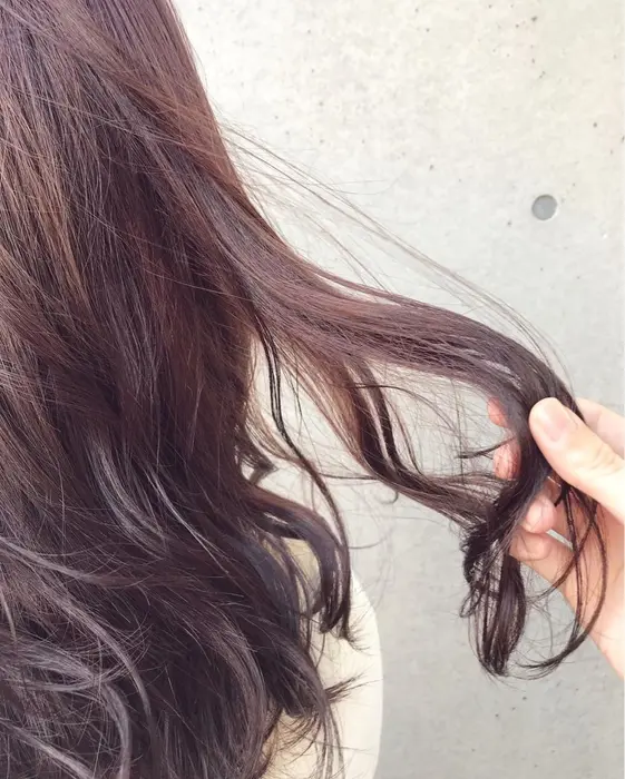 イルミナカラーでブリーチなしバイオレットピンク Lino By U Realm所属 Satsuki のヘアカタログ ミニモ