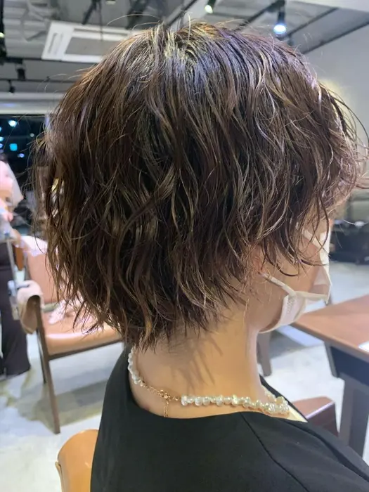 ショート パーマオススメです Un Ami Kichijoji所属 北見 勇樹のヘアカタログ ミニモ