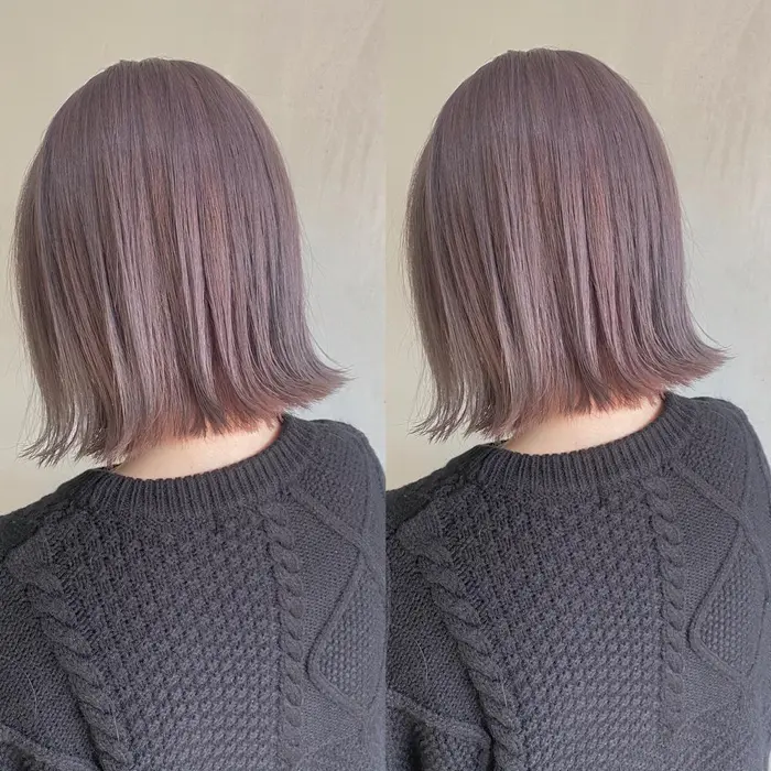 ラベンダーグレージュ Ameri アメリ 所属 髪質改善特化 Keiのヘアカタログ ミニモ ラベンダーグレージュ Ameri アメリ 所属 髪質改善特化 Keiのヘアカタログ ミニモ