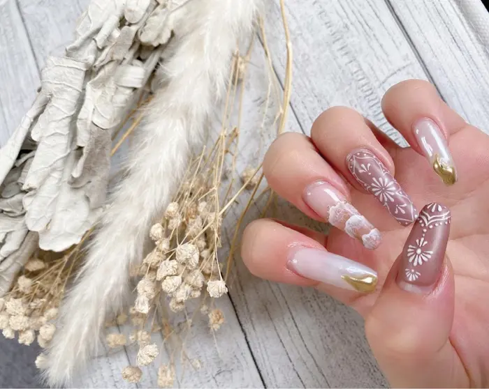 スカルプネイル パラジェル ニュアンスネイル マグネットネイル オーロラネイル ミラーネ Total Beauty Salon Yudia 恵比寿本店所属 Salon Yudiaのネイルデザイン ミニモ