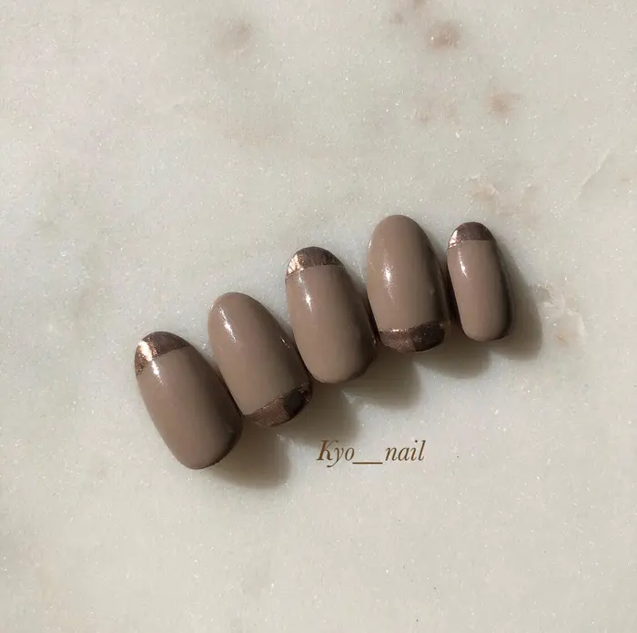 𝕟𝕒𝕚𝕝 𝕕𝕖𝕤𝕚𝕘𝕟 ニュアンスネイル ネイル ネイルデザイン ジェルネイ Nail Salon Mieuo ネイルサロンミューオ所属 Kyoko Nailのネイルデザイン ミニモ