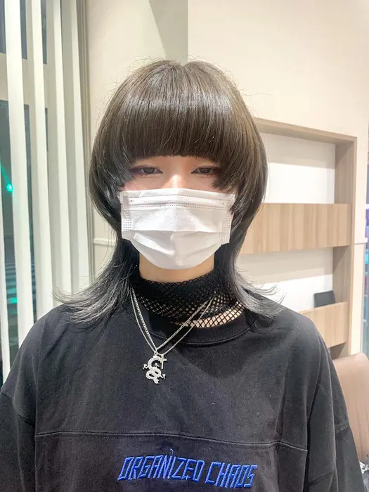ミディアムマッシュウルフ Ash 三鷹店所属 デザイン美容師 Rumiのヘアカタログ ミニモ