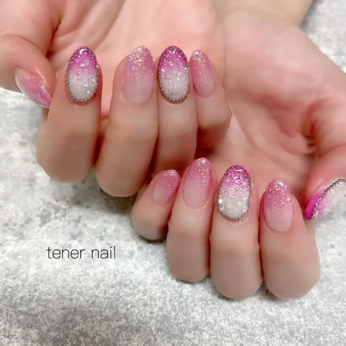 クリスタルピクシー Tener Nail テネルネイル所属 テネルネイル Tener Nailのネイルデザイン ミニモ