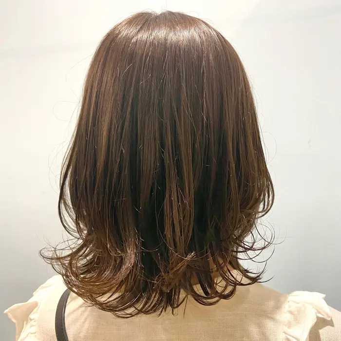 色落ちも綺麗なマット系カラー レイヤースタイルは全てワンカールで 簡単に可愛い巻き方お伝えします Loco By Neolive所属 カラーリスト 齊藤 雅のヘアカタログ ミニモ