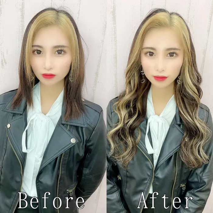 海外で大流行のフェイスフレーミングイエロー系のベージュとブラックの相性めっちゃ良いです A あるじゃんすー仙台店所属 あるじゃんすー 仙台 店のヘアカタログ ミニモ