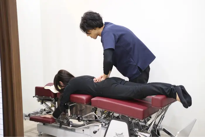 骨盤矯正の様子！