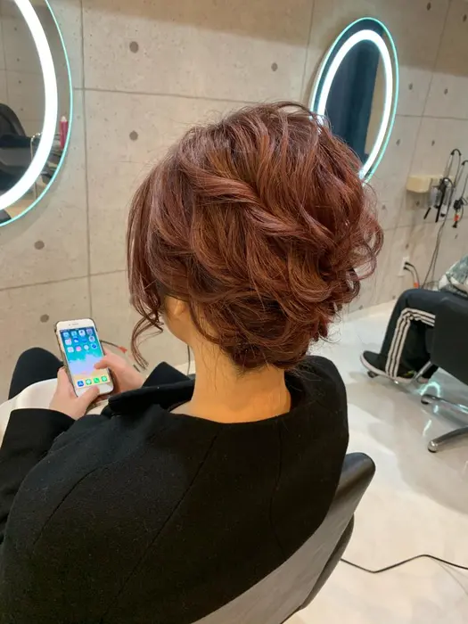 ショートボブアップ Hair Salon Clan Soar所属 平田 夏希のヘアカタログ ミニモ