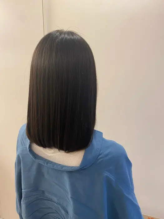 ストレートでも可愛い ストレートが可愛いスタイルに 髪を下ろしているだけで2度見されるほど 綺 オースヘア所属 阿部 勇希のヘアカタログ ミニモ