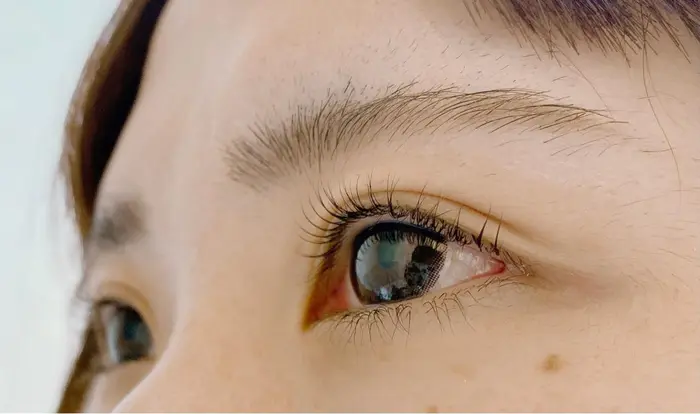 まつ毛パーマ Hair Make Earth徳島北島店所属 坂野 志歩のマツエクデザイン ミニモ まつ毛パーマ Hair Make Earth徳島北島店所属 坂野 志歩のマツエクデザイン ミニモ