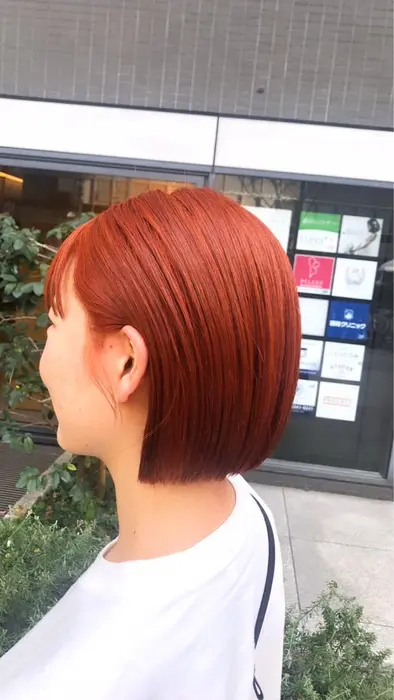 ピンクグレープフルーツカラー ブリーチ1回 Swag所属 Topstylist Nagisaのヘアカタログ ミニモ