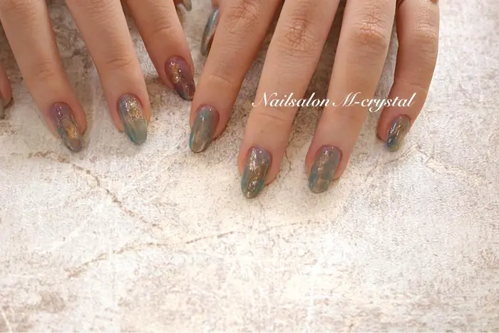 茨木市ネイルサロン 茨木市ジェルネイル ネイルサロンエムクリスタル エムクリスタル エムク Nailsalonm Crystal所属 Nailsalon M Crystalのネイルデザイン ミニモ