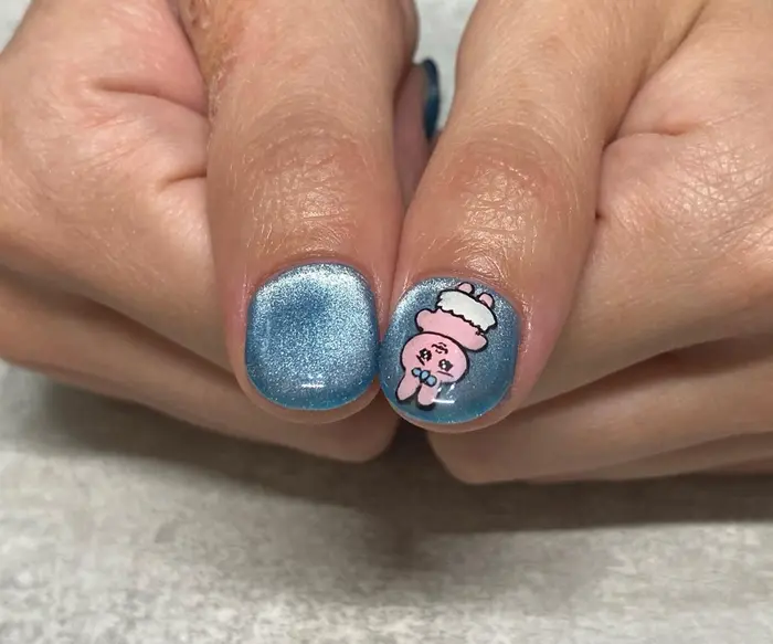 痛ネイル キャラクターネイル１本 300 ご予約時に必ずご相談ください Lou Nail所属 Lou Nailのネイルデザイン ミニモ