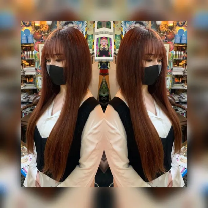 最高級人毛エクステ でロングヘアに Ales International所属 美容師ヘアコンテスト 日本代表 新村嘉人のヘアカタログ ミニモ