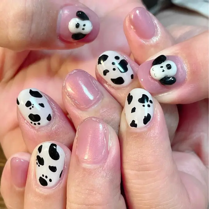 持ち込みデザイン 持ち込みスヌーピーでした 3dアートはやっていません 持ち込んで頂けれ Blugoma 所属 Blugoma のネイル デザイン ミニモ