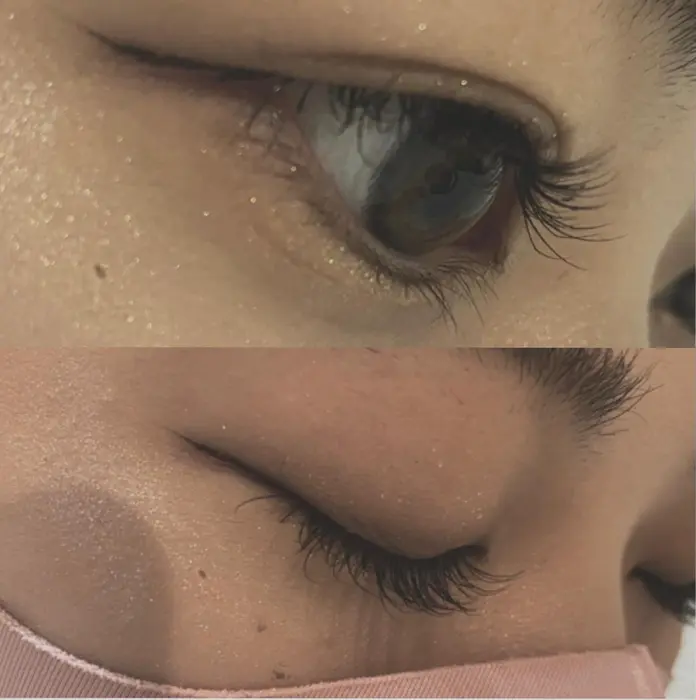 Earth松山銀天街店所属 柳本 歩果のマツエクデザイン ミニモ