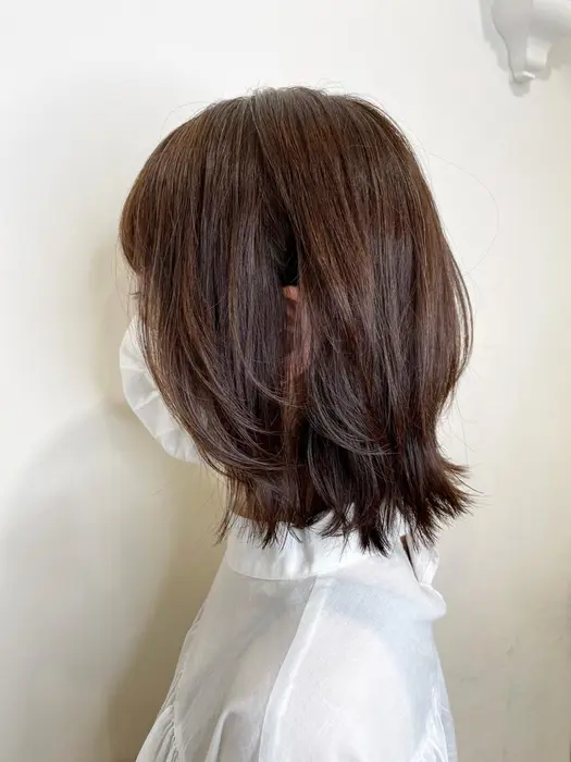 ストレートパーマ ダメージを抑えて 自然な仕上がりに Ofhair所属 藤原 なつみのヘアカタログ ミニモ
