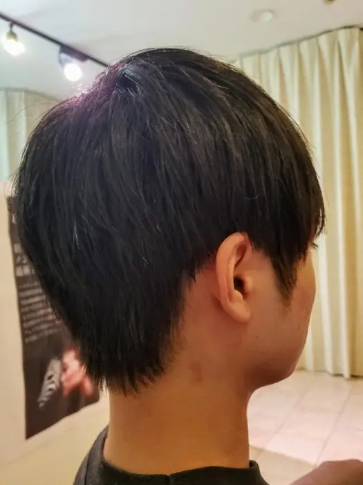 ナチュラル2ブロックで スッキリ爽やかに仕上げました Cuthie所属 坂本 純子のヘアカタログ ミニモ