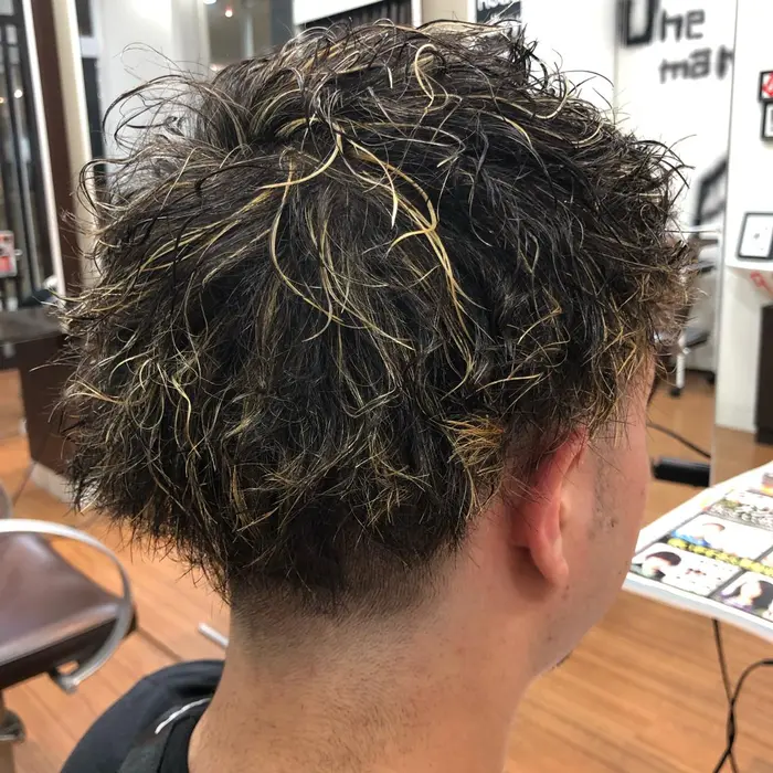 ハイライトツイストパーマ Amily Hair Salon所属 毛利 元樹のヘアカタログ ミニモ