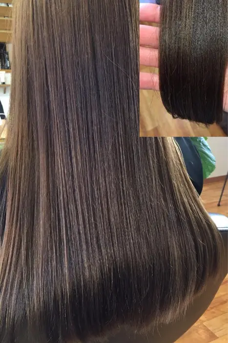 当店自慢の12stepスペシャルトリートメント 12工程 60分 にも及ぶ丁寧な施術と 厳選された7 Hair Care Mare所属 藪田 菜穂子のヘアカタログ ミニモ