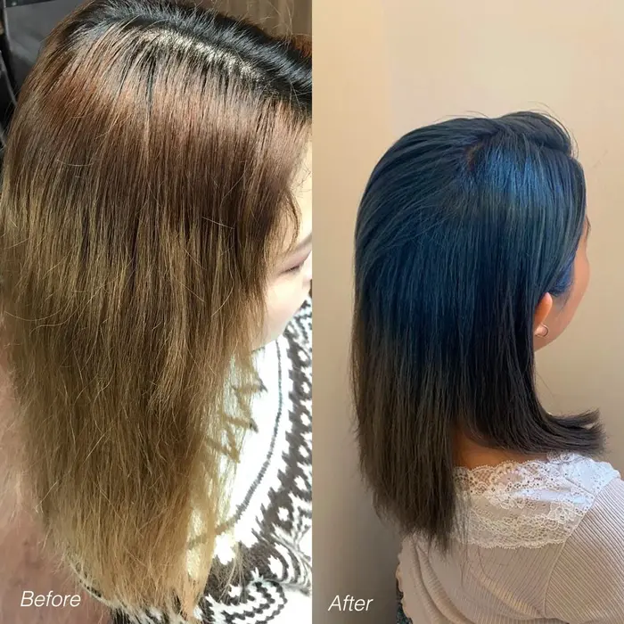 カラーモデルのブリーチリタッチで失敗されたお客様をブリーチリタッチしてグラデーションカラーに 根元 ブリーチカラー専門美容室 Salon Color Art 原宿店所属 Yamasaki Daikiのヘアカタログ ミニモ