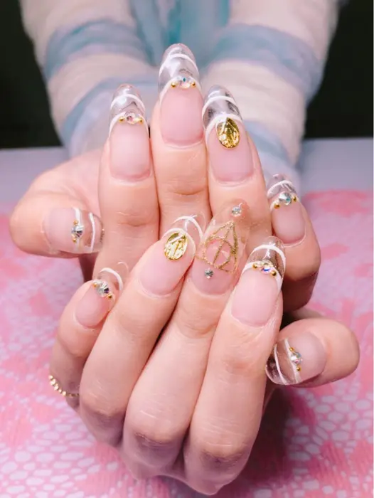 クリアネイル オフあり スカルプ150分コース Nail Salon Perch所属 Nail Salon Perchのネイル デザイン ミニモ