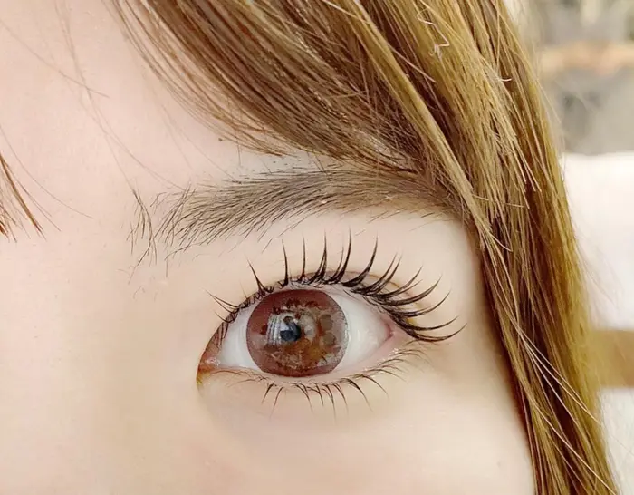 上下まつ毛パーマ 下もパーマかける事で よりパッチリ魅力的な目元になります Pacha所属 Pacha 名駅 店のマツエクデザイン ミニモ