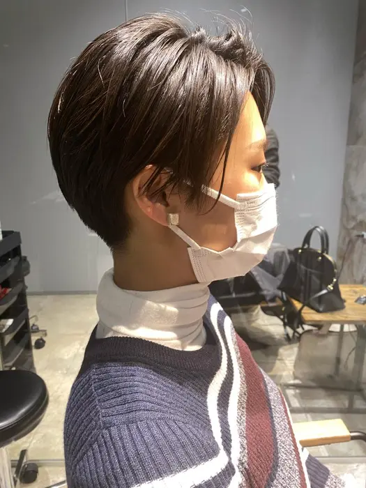 刈り上げ女子ハンサムスタイル スッキリ爽やかこだわりヘアに Be Here Now所属 松原 秋奈のヘアカタログ ミニモ