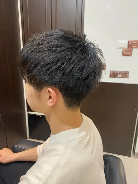 メンズカット 髪風船所属 デザインカラー 池田芽生のヘアカタログ ミニモ