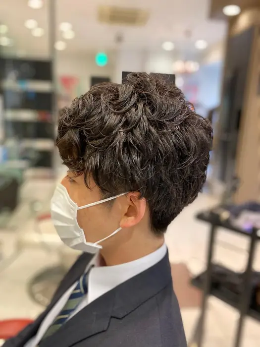 メンズパーマスタイル Hair Make Earth八王子店所属 Earth 八王子店のヘアカタログ ミニモ