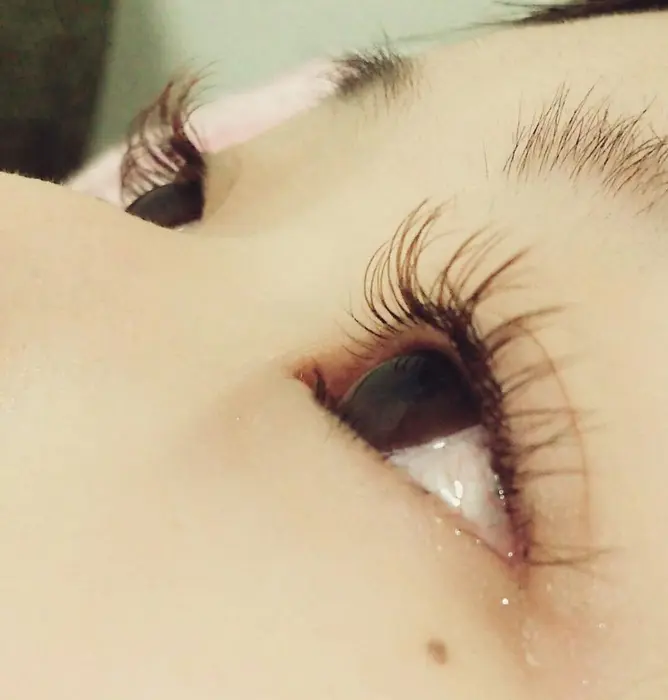 ブラウン ナチュラル ｃカール12 片目40本 計80本 Loops 大倉山所属 Yuki Loops Eyelash のマツエク デザイン ミニモ